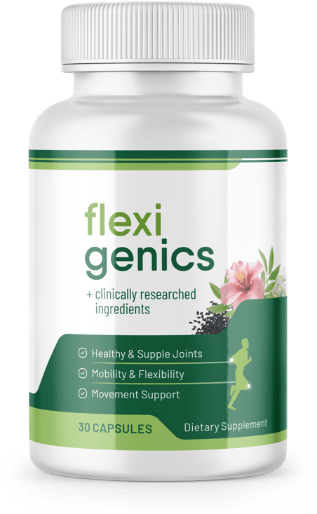 Flexigenics Supplement Product Bottle front view